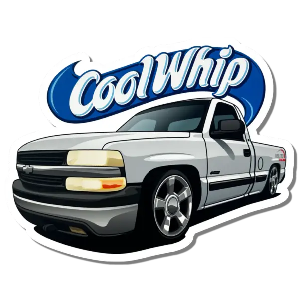 Cool Whip Sticker